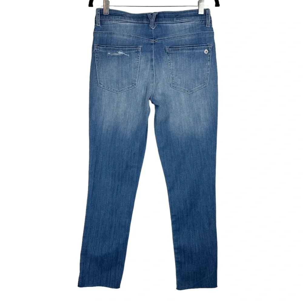 Democracy Ab Technology Vintage High Rise Skinny Straight Leg Jeans Sz 4